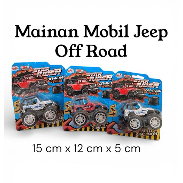 MTC TOYS Grosir Mainan Anak Mobil Jeep Star Rider Off-Road Vehicle