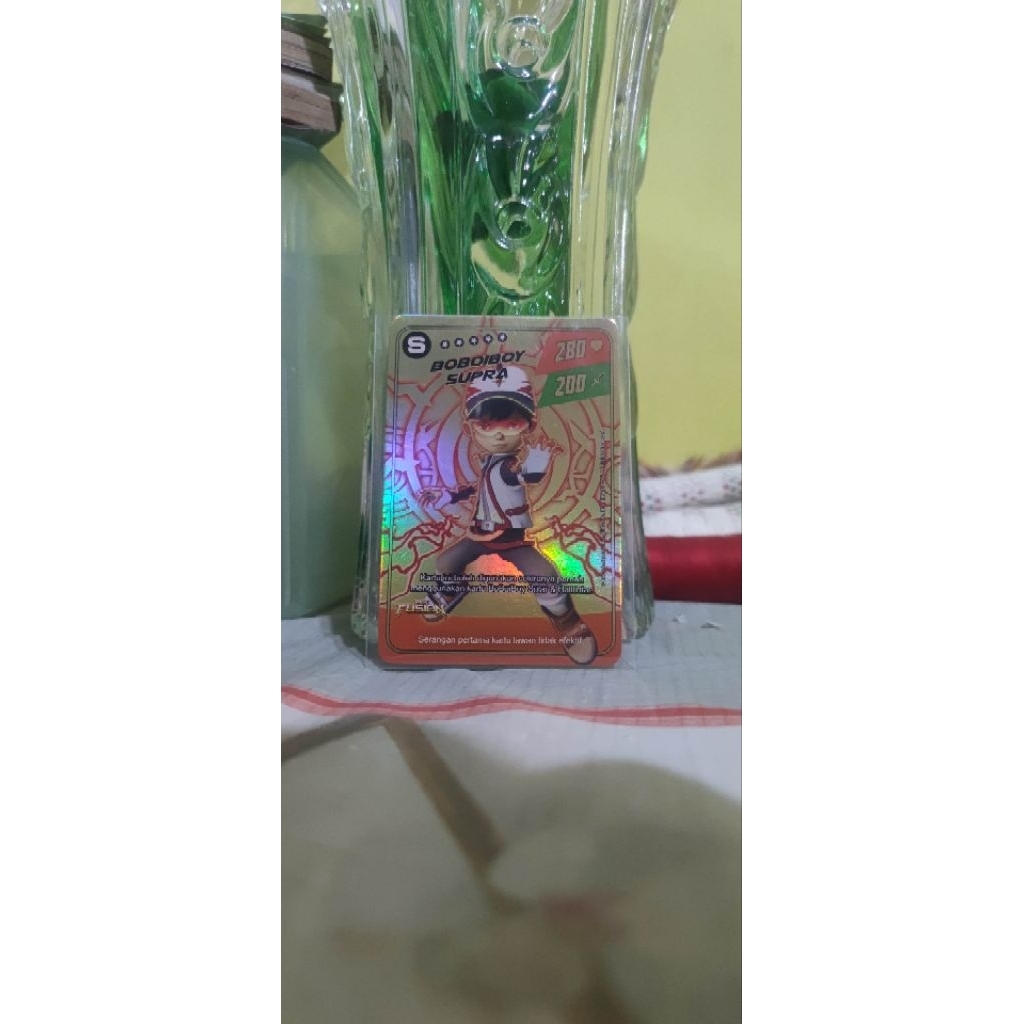 Boboiboy Supra Pek Fusion Alter Art Gold