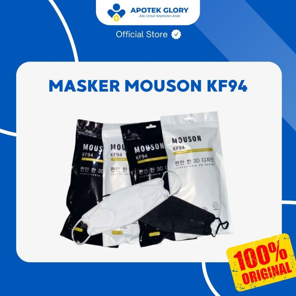 MASKER MOUSON KF94 // 10 PCS