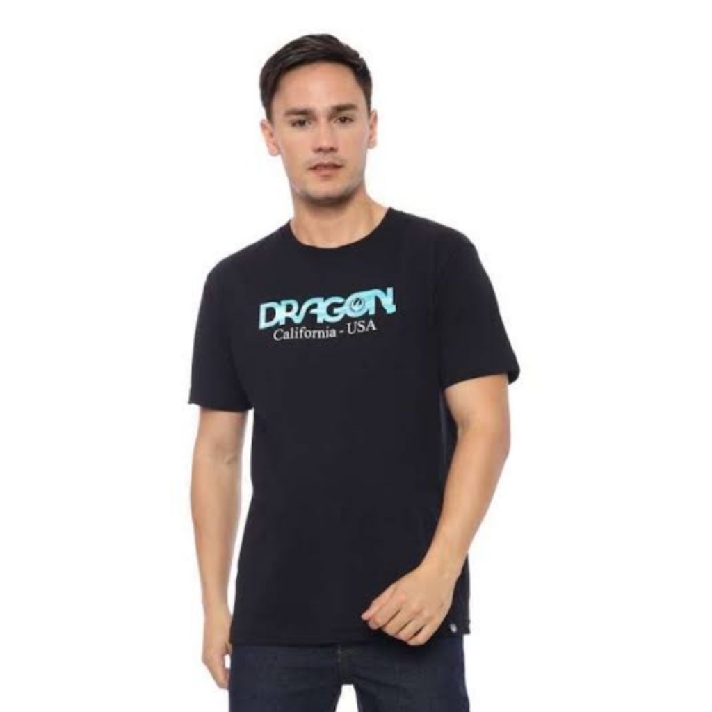 Kaos Original Dragon PLANET SURF DRAKLEY HITAM