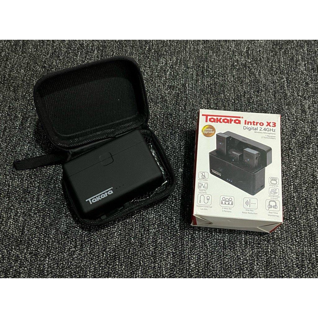 mic wireless takara intro x3
