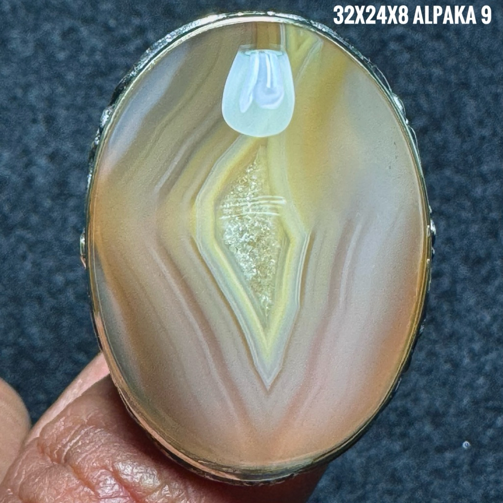 Cincin Batu Akik Natural Sulaiman Ginggang
