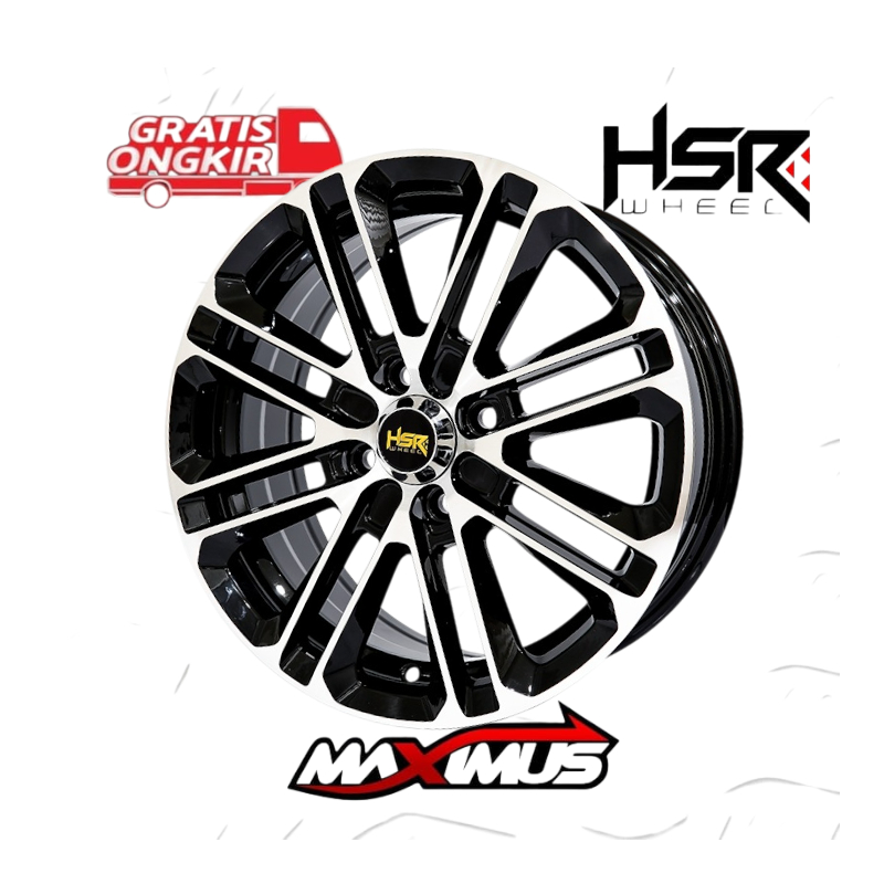 Velg mobil hsr alani ring 15 ,buat mobil yaris,vios,avanza dll