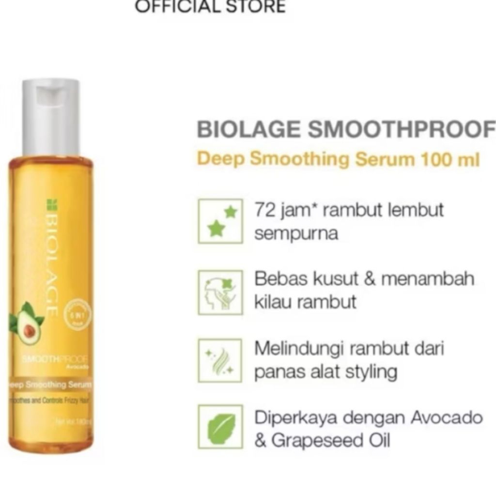 Biolage hair serum" biolage serum rambut" biolage vitamin rambut official store" biolage deep smooth