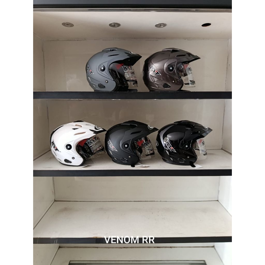 Helm KYT venom RR 2 Solid