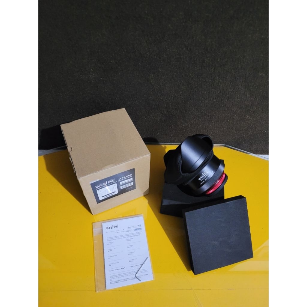 ultra wide wet lens weefine WFL-09S scuba diving selam for underwater camera