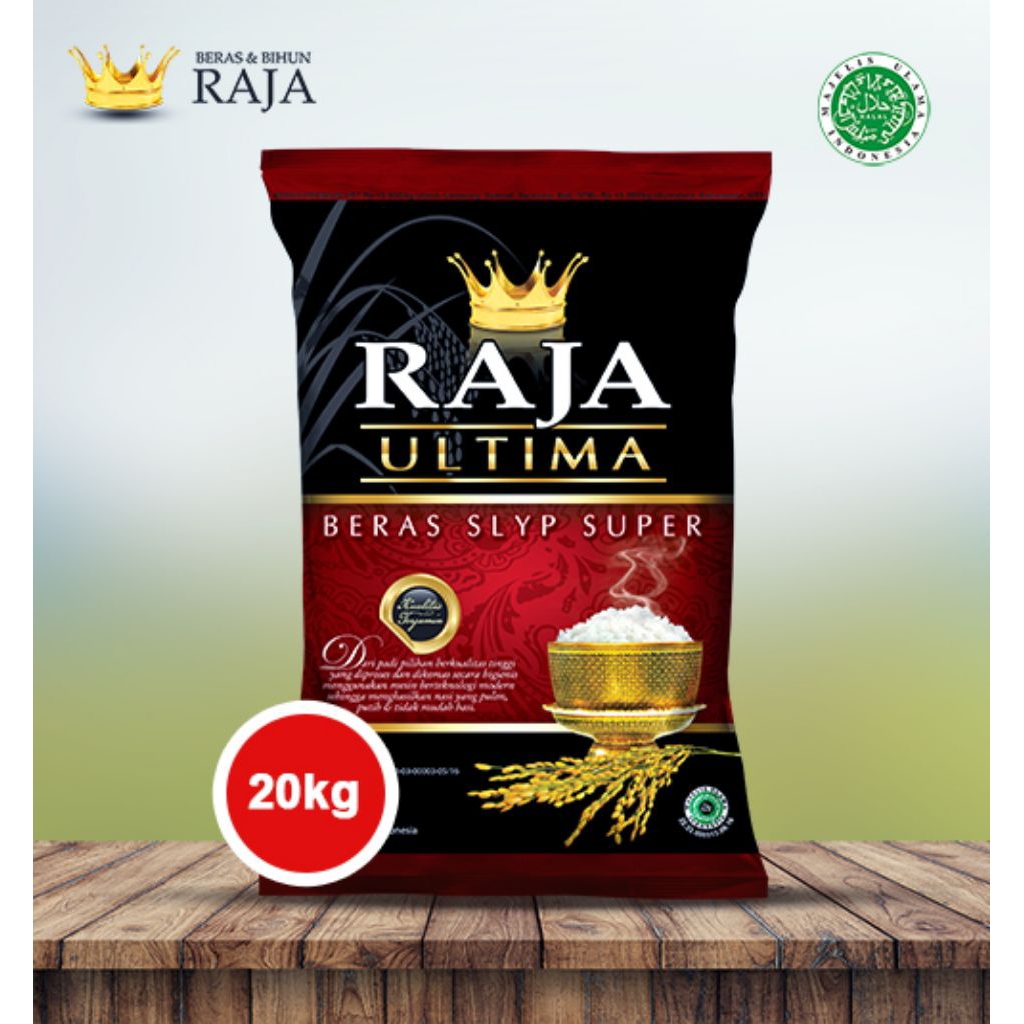 BERAS PREMIUM RAJA ULTIMA 20 KG (GRATIS ONGKIR INSTAN)
