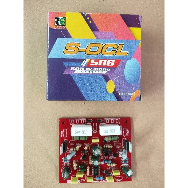Kit Super OCL SOCL 506 Mono Driver TIP41 TIP42 (878)