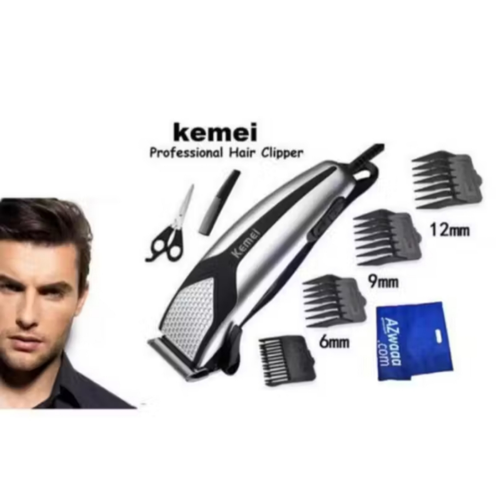 TERBARU ALAT MESIN CUKUR RAMBUT LISTRIK KEMEI BARBERSHOP SET PANGKAS POTONG RAMBUT SALON
