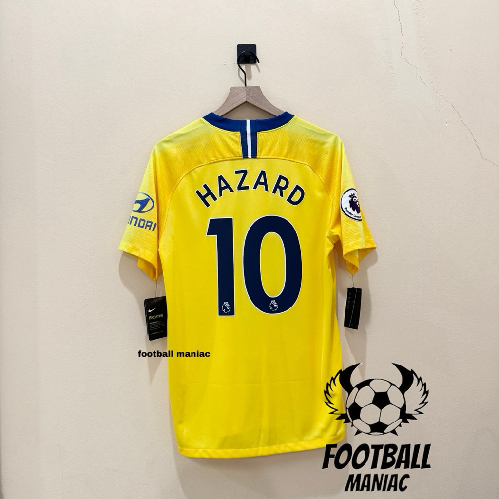 Jersey Bola Original Chelsea Away 2018/2019 Hazard #10