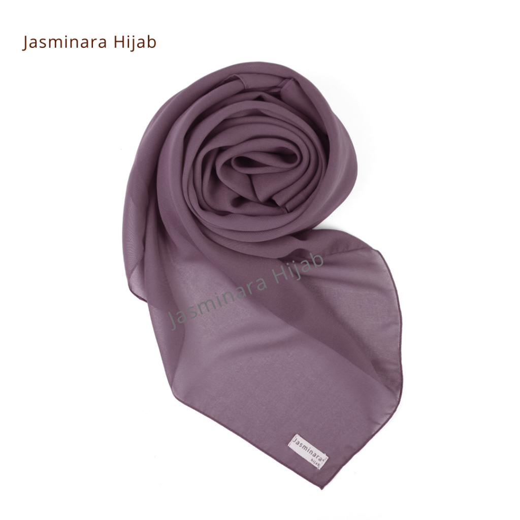JASMINARA HIJAB SEGI EMPAT BELLA SQUARE/POLLY COTTON WARNA TARO
