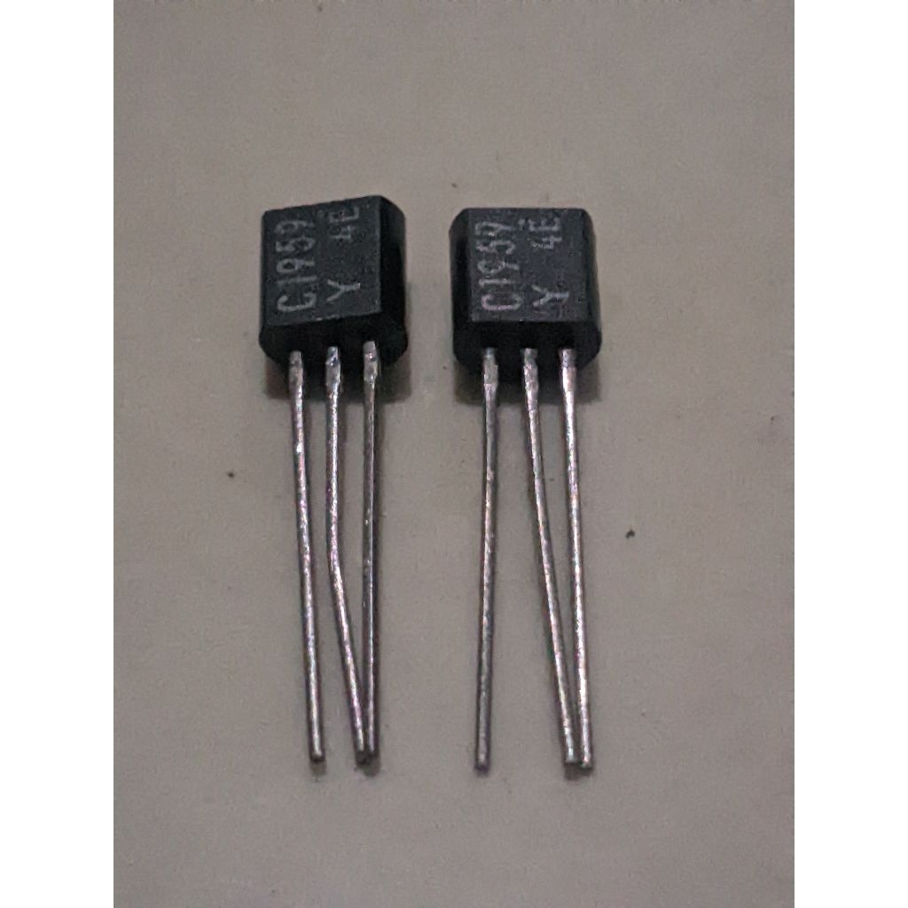 C1959 2SC1959 TOSHIBA Bipolar silicone Transistor NPN TO92
