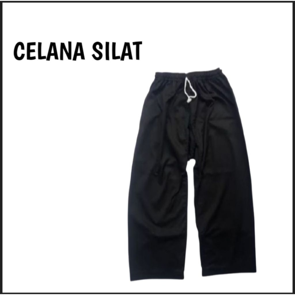 Celana Hitam Pencak Silat/Komprang silat