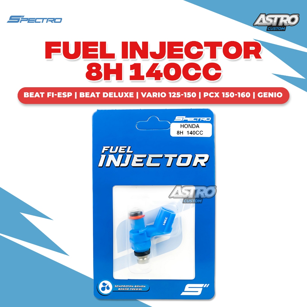 Spectro Injektor Vario 125 150 PCX ADV 160 Beat Fi ESP Scoopy Fi ESP Genio CB150R Honda 8H 140CC