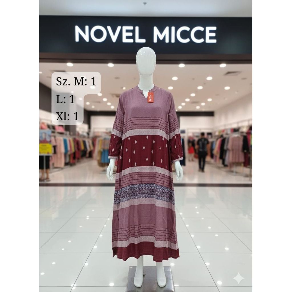 Gamis Novel Mice Purple