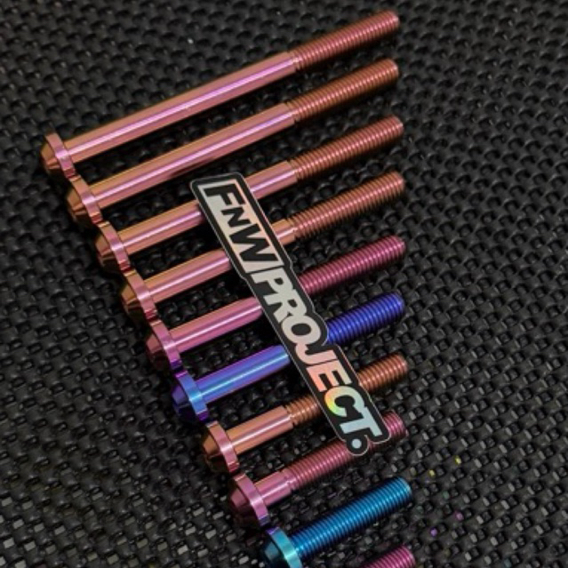 BAUT TITANIUM DRAT KASAR M10 DRAT 14 BIG HEAD DRAT KASAR