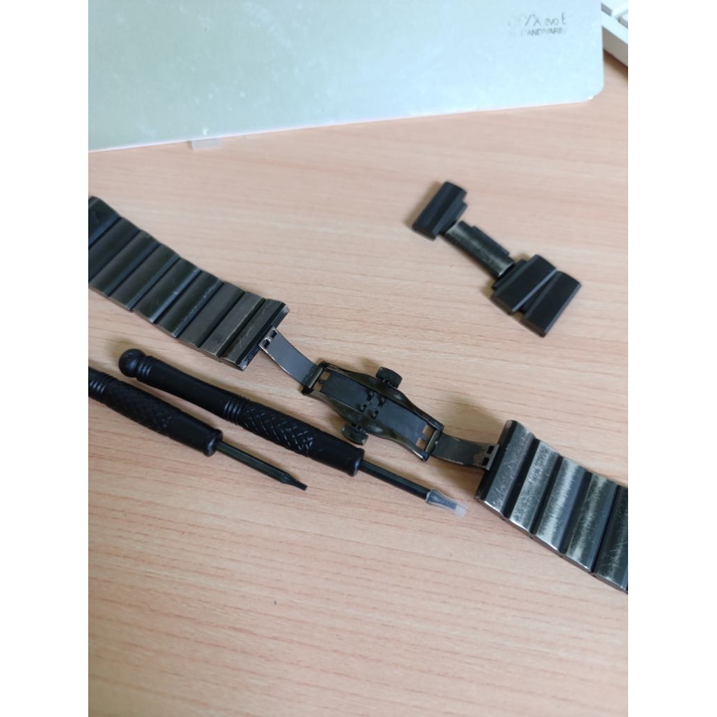 Strap Garmin Stainless Steel 26 mm Original Second Untuk Fenix 3 Fenix 5X Fenix 6X Fenix 7X Fenix 8X