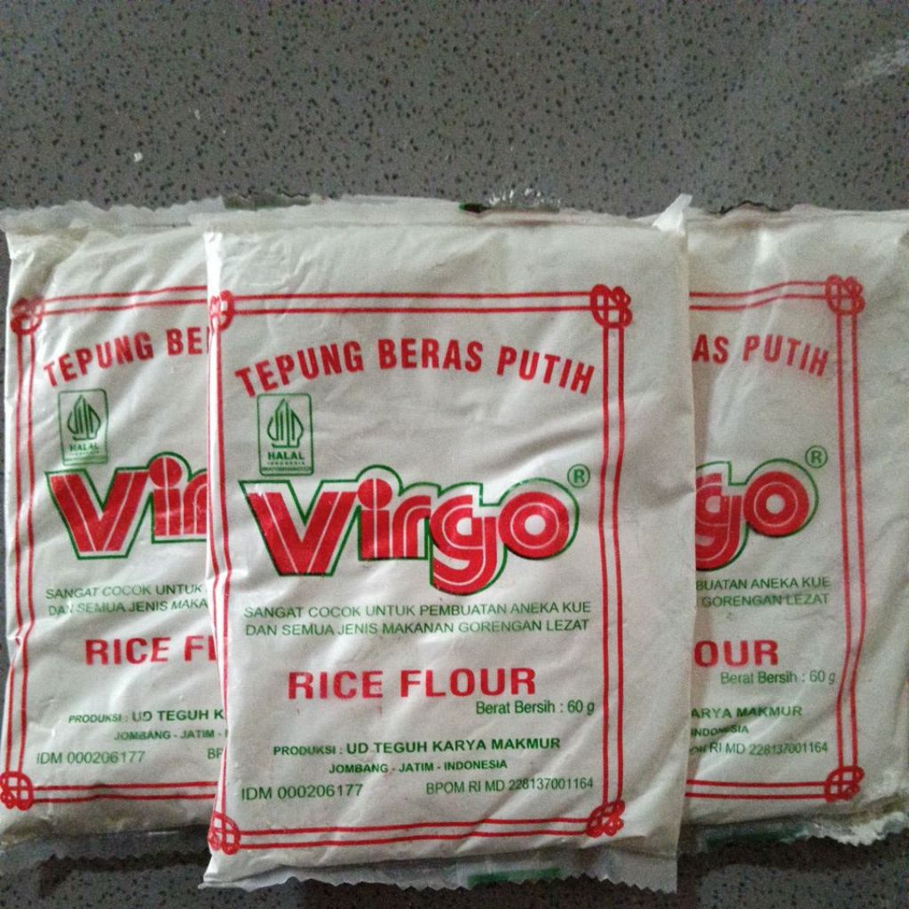 Tepung beras putih virgo 60gr