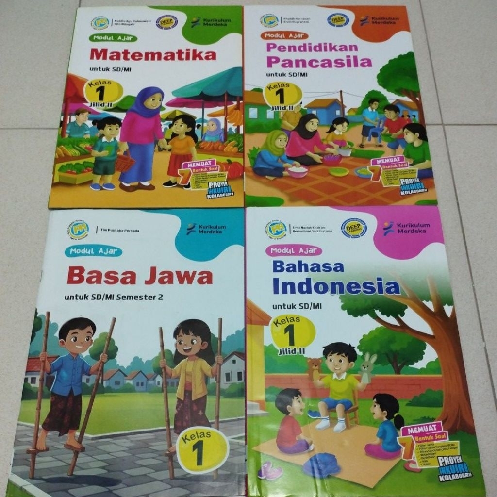 LKS PH PUSTAKA PERSADA SD KELAS 1, KELAS 1 SD SEMESTER 2 KURIKULUM MERDEKA Th AJARAN 2025/2026