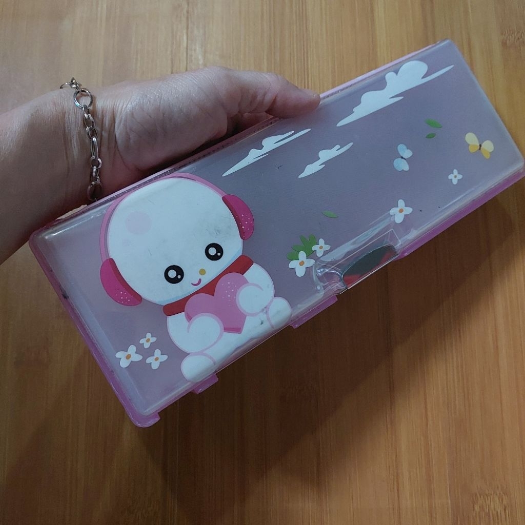 Kotak Pensil / Pencil Case Mr diy kunci magnetik