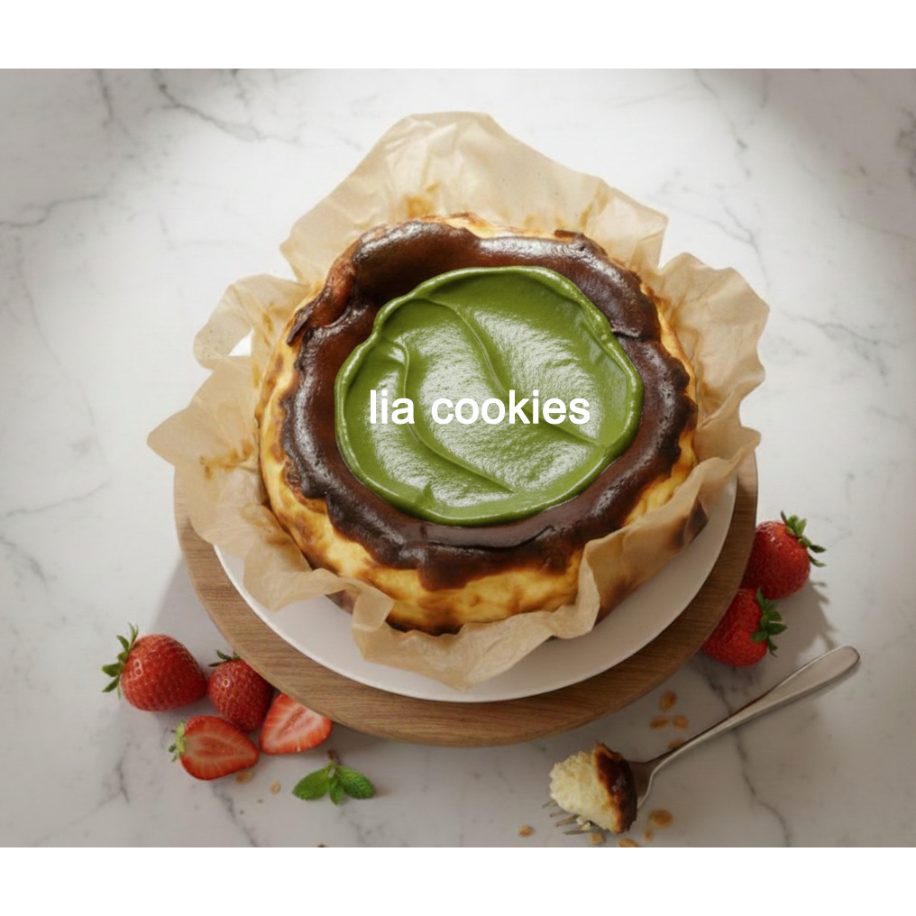 basque burnt cheese cake mini size 10cm