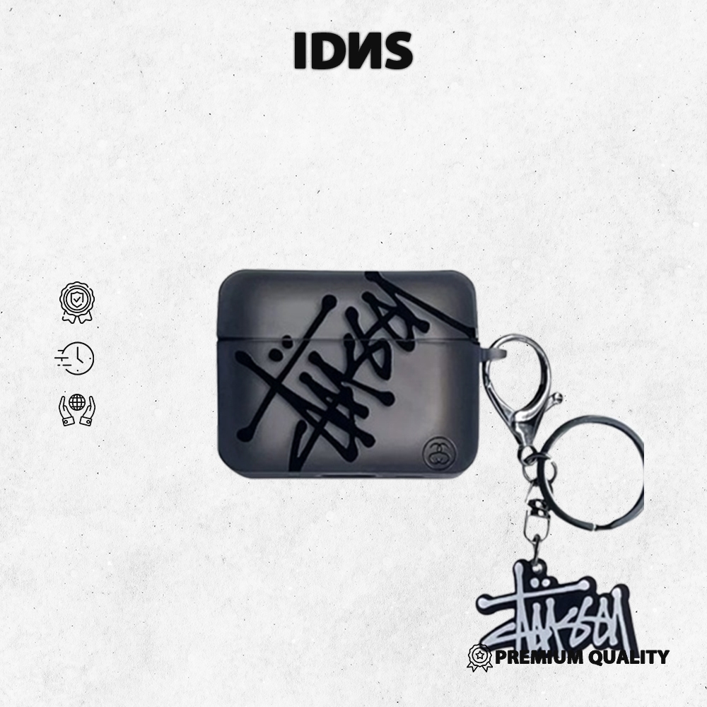 IDNS Casing Airpods Stussy 04 | Airpods Pro 1| Airpods Pro 2 | Airpods Gen 3