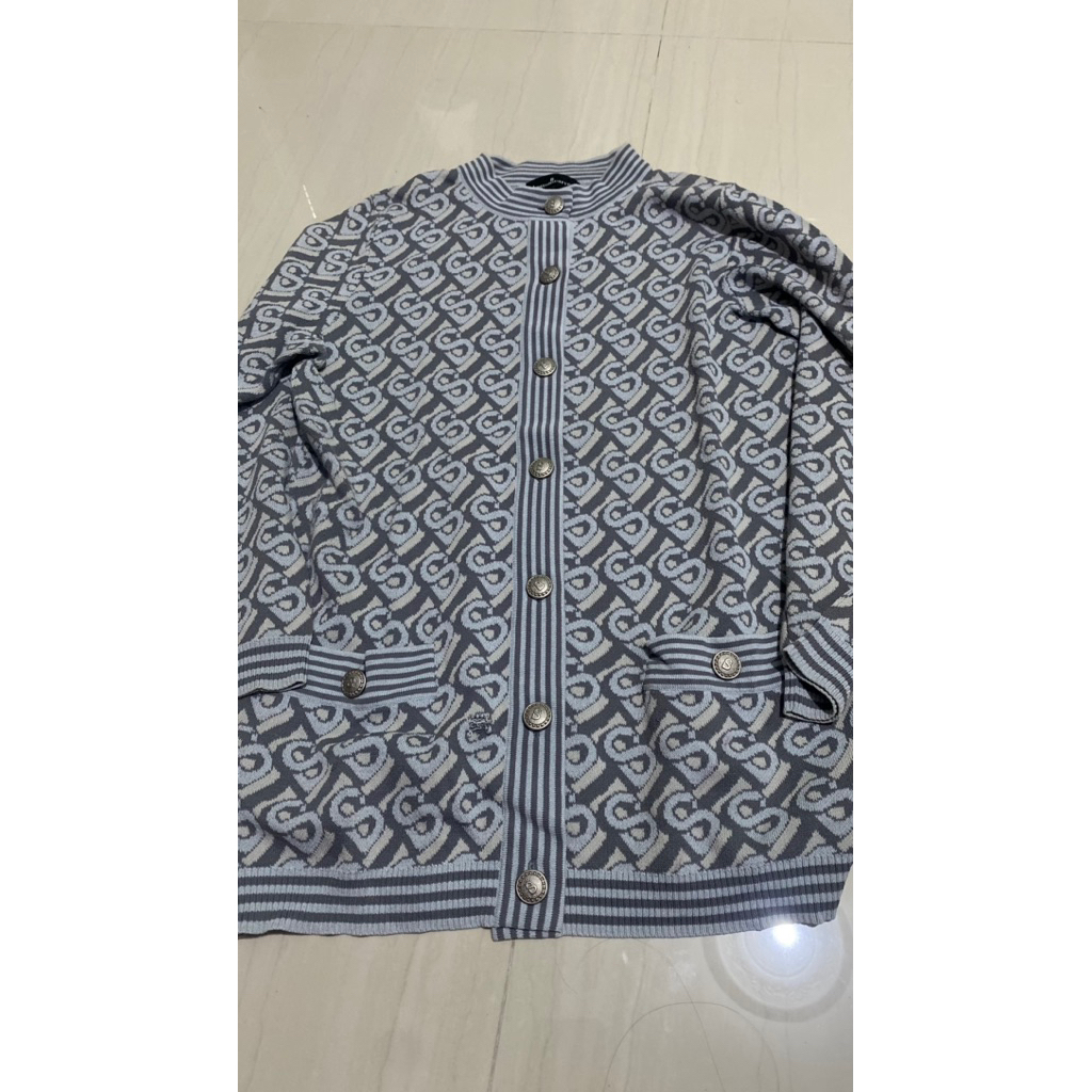 (Pl) Cardigan Buttonscarves Bimu L