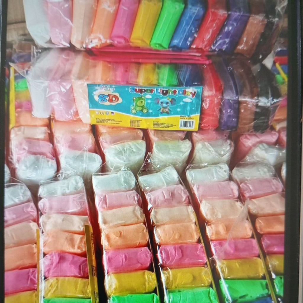 CLAY WARNA WARNI MAINAN ANAK SLIME