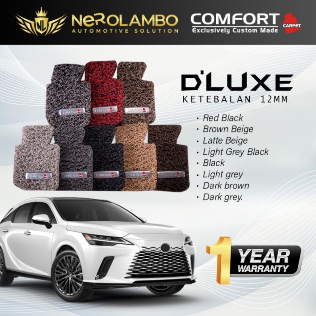 Karpet Comfort Deluxe AION V - Full Bagasi