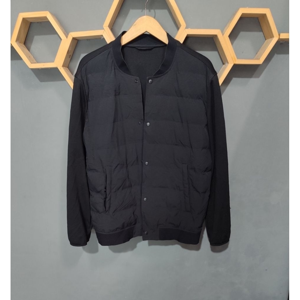 JACKET BOMBER ZARA HITAM