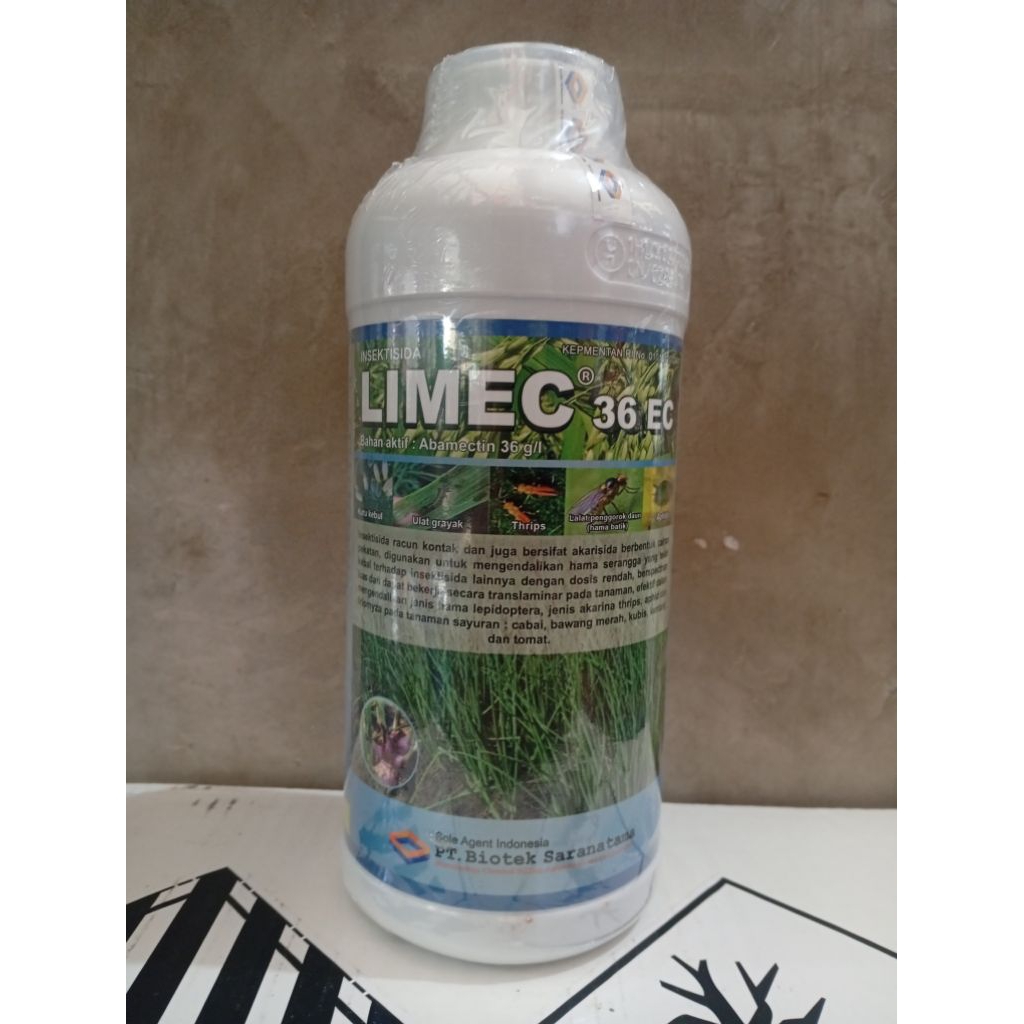 Insektisida LIMEC Abamektin 36EC BENING 1Liter