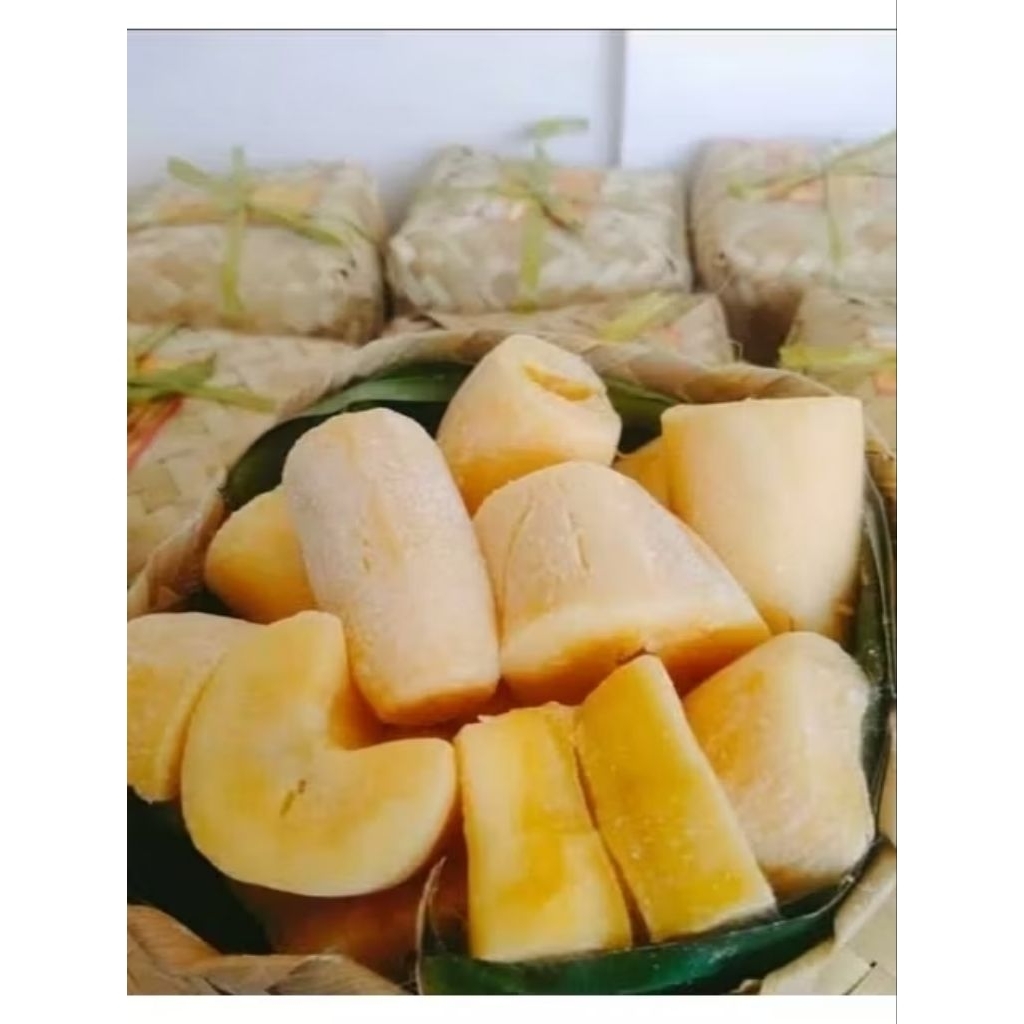 Tape Singkong Mentega 1KG Asli Manis -KHAS BONDOWOSO-