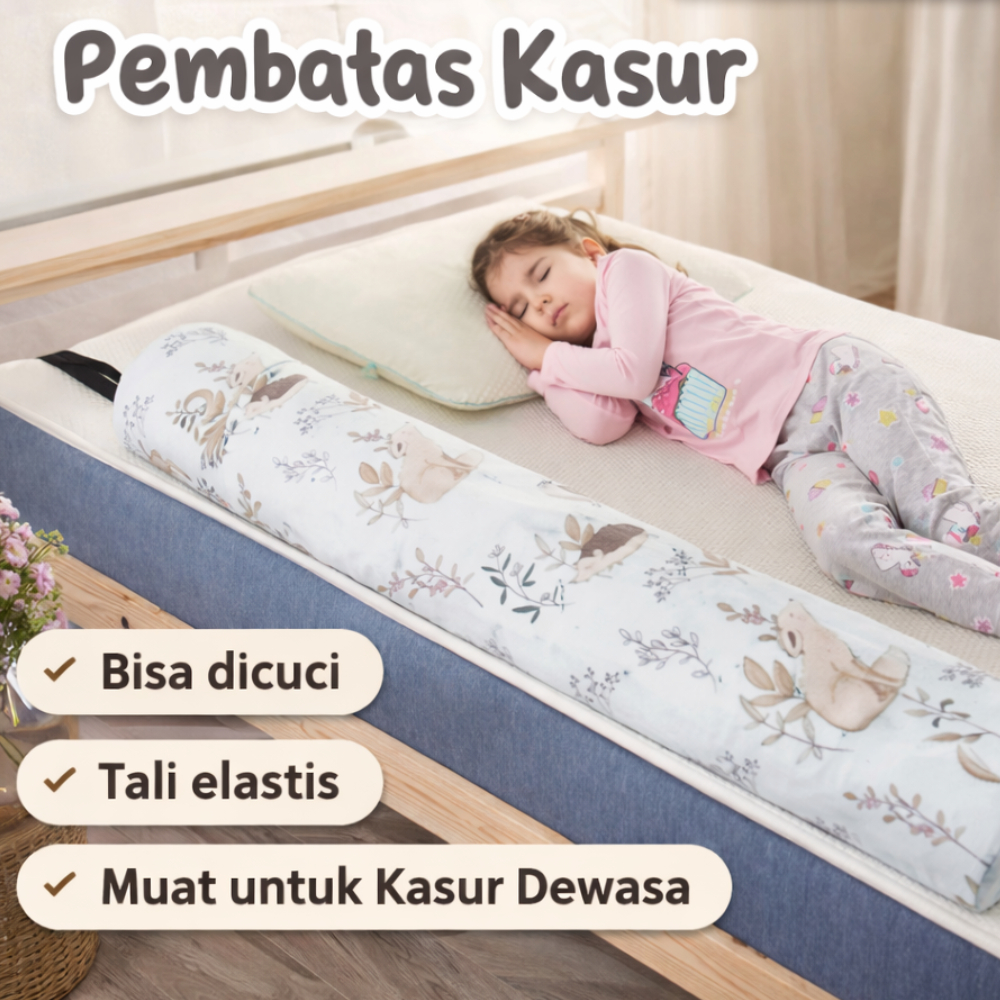Pembatas Kasur Bayi ANTI JATUH Bumper Baby Anak