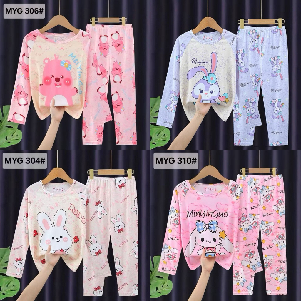 PIYAMA LEISURE WEAR / PP LEISURE WEAR  ANAK / PIYAMA ANAK 4 - 10 TAHUN / PIYAMA IMPORT / BAJU LEISUR