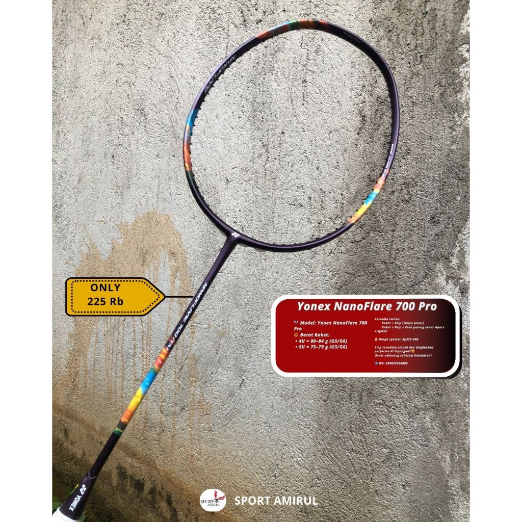 RAKET BADMINTON NANOFLARE 700 ASEAN PREMIUM