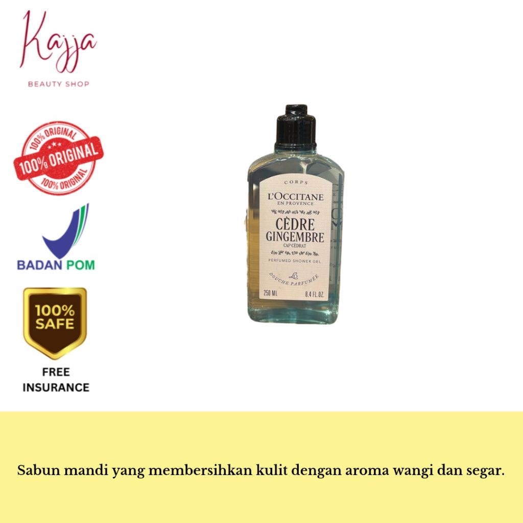 Loccitane Shower Gel 250ml / Loccitane Shower Gel 75ml / Loccitane Sabun Mandi
