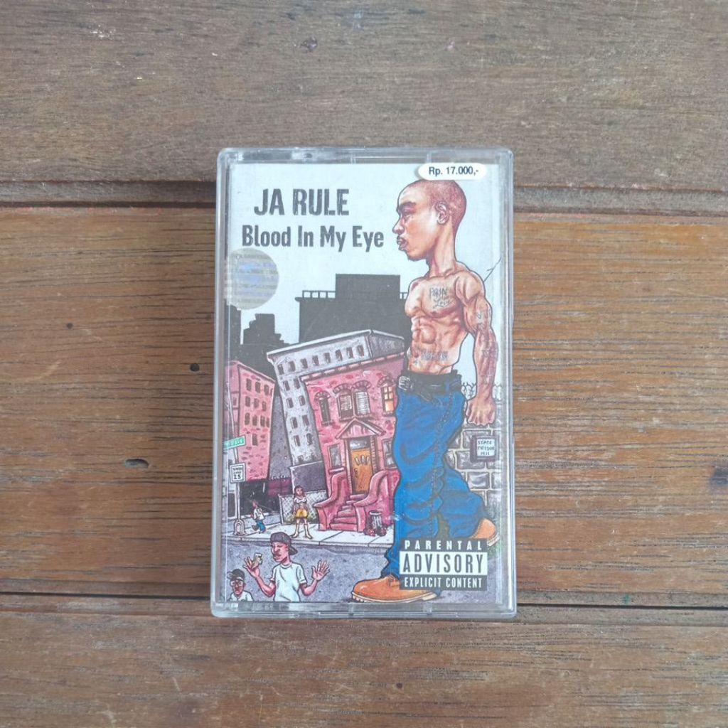 Kaset Hip-Hop Ja Rule "Blood In My Eye"/2003 the island def jam music mulus