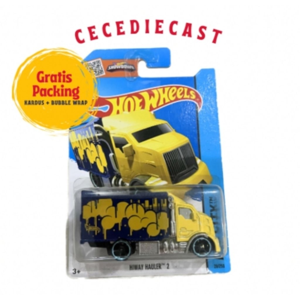 Hot Wheels Hiway Hauler 2 Ungu