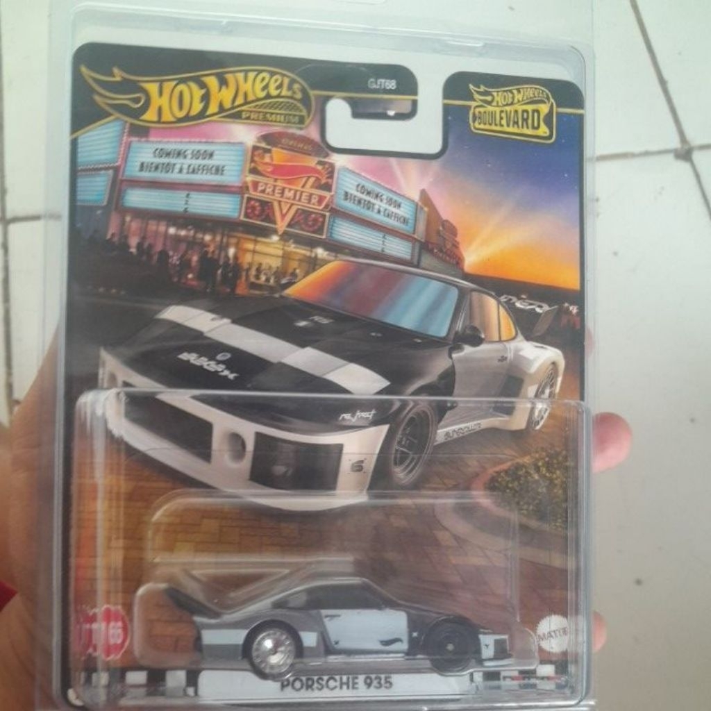 hotwheels premium porsche 935 + protektor