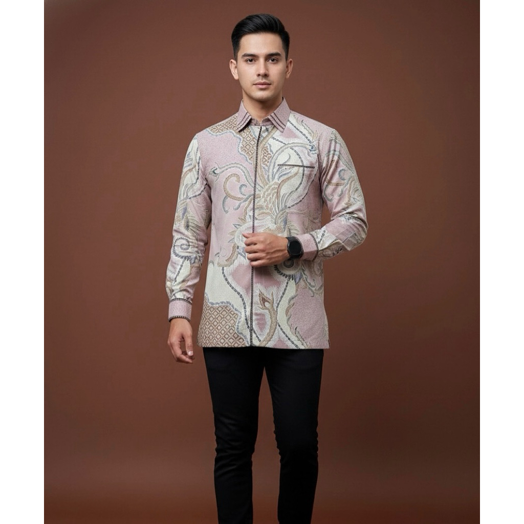 Batik Cantieq Exclusive - LANGITWARA | Batik Pria premium bordir smock mewah batik pejabat exclusive
