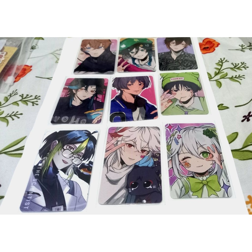 [READY] FAN ART GENSHIN IMPACT PC POSTCARD Childe Venti Zhongli Xiao Wanderer Scaramouche Tighnari N
