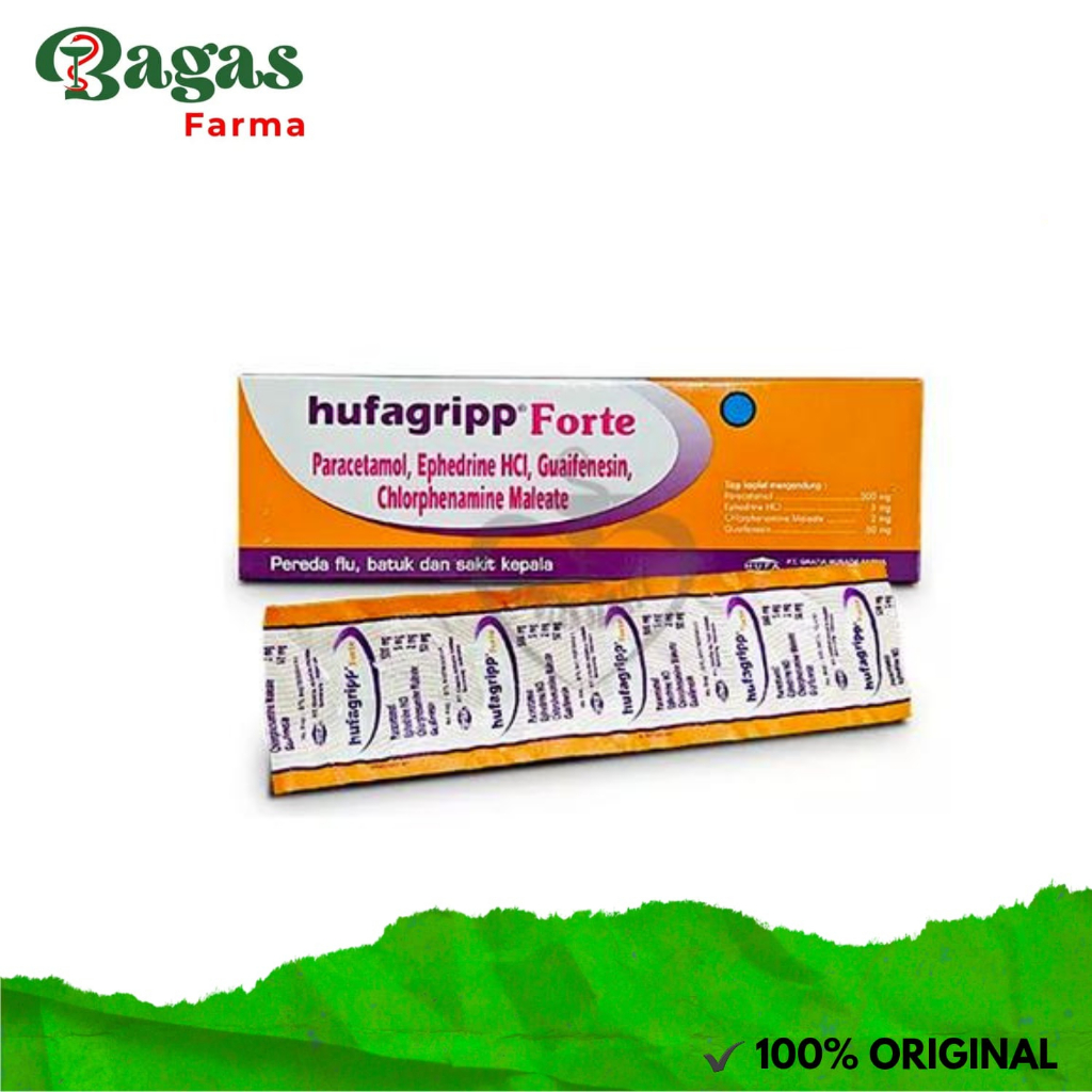 Hufagrip Forte Tablet (per Strip)