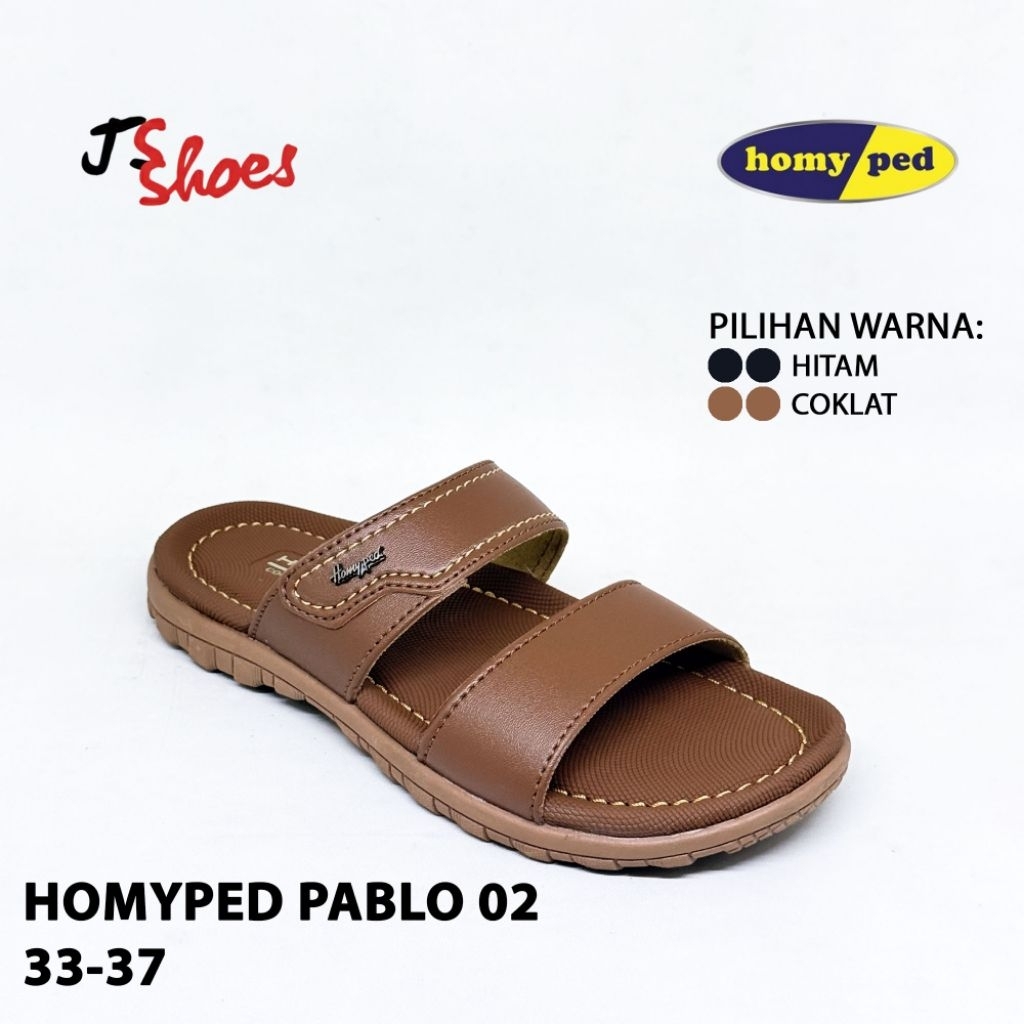 HOMYPED PABLO 02 - SANDAL SLOP CASUAL ANAK COWOK MERK HOMYPED ORIGINAL