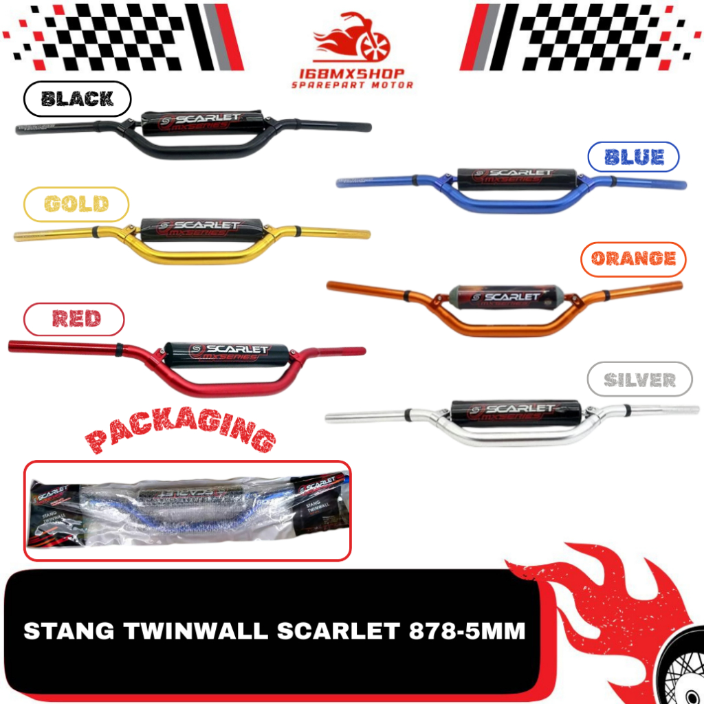 Stang Trail Twinwall Fatbar {5MM} 878 " Original Scarlet "