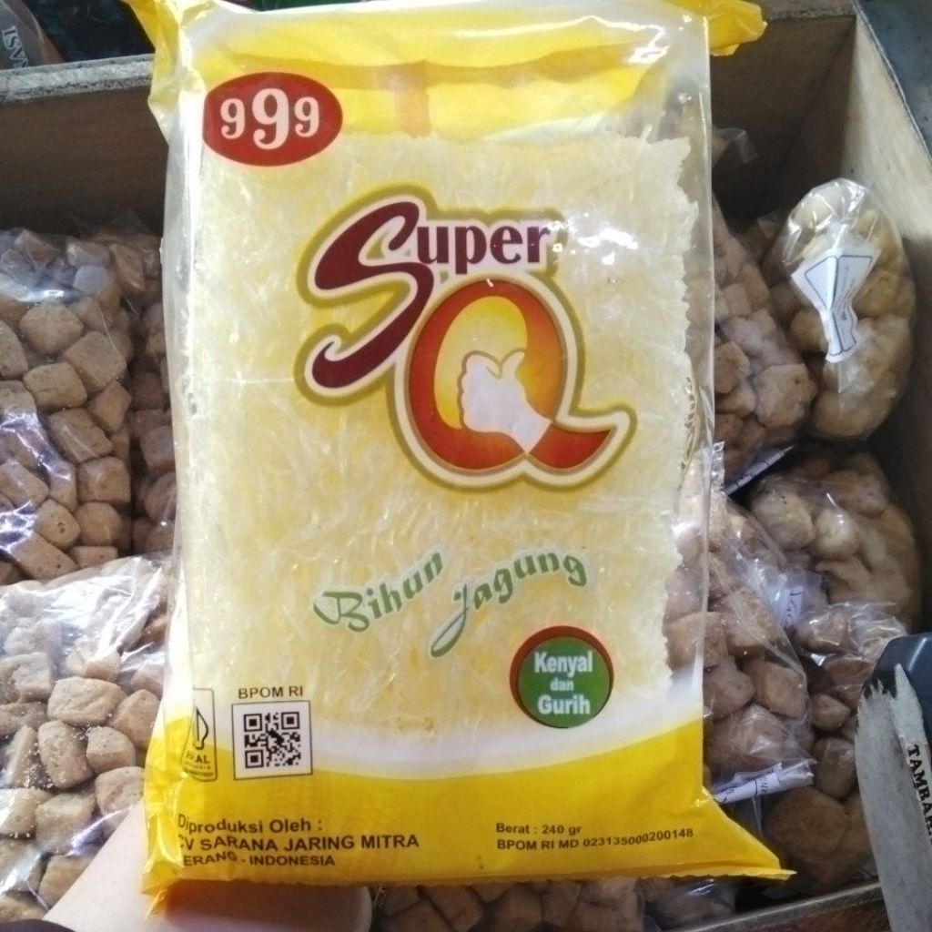 bihun jagung super Q kenyal dan gurih