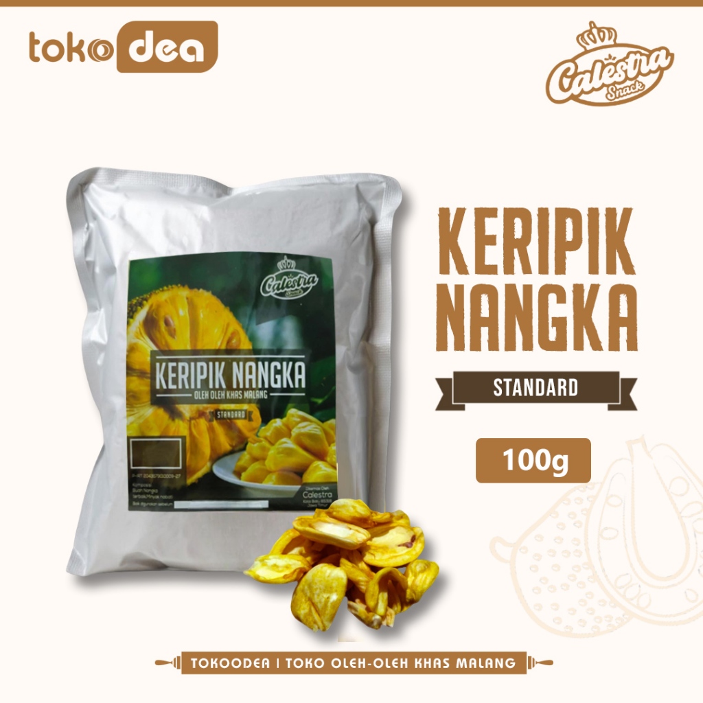 Keripik Nangka 100g - Kripik Nangka Asli Khas Malang