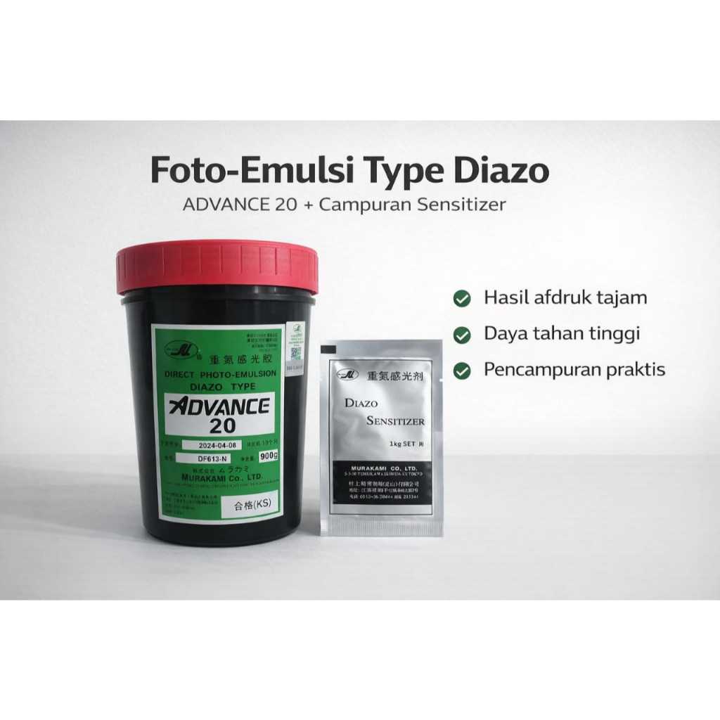 EMULSION AD20 || OBAT SABLON || EMULSI