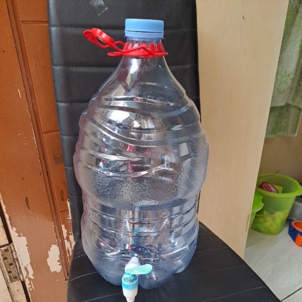 Galon Dispenser > Galon Berkran > Galon Cuci tangan 15 Liter + Tutup+hundle