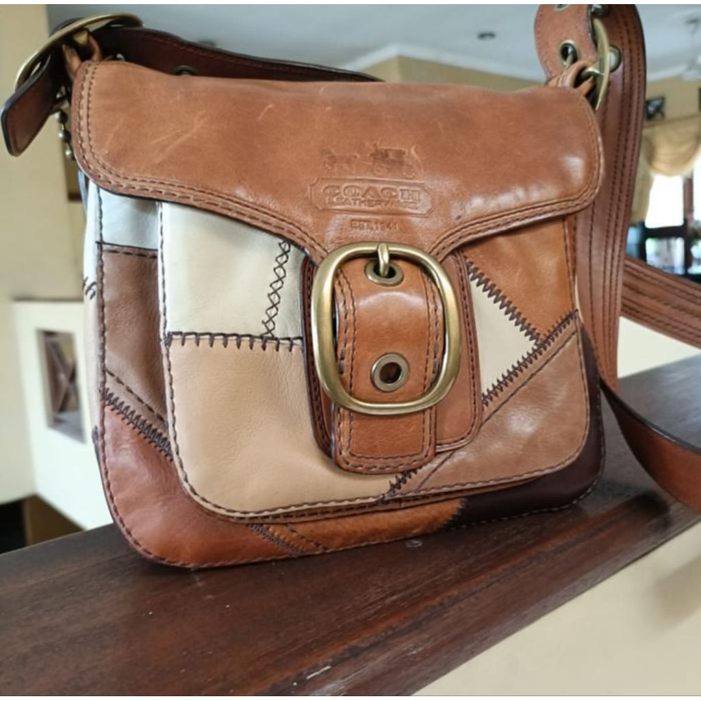 Preloved Limited Edition Sling Patchwork