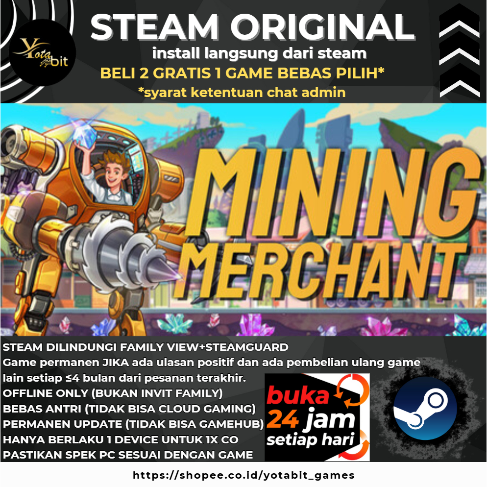 Mining Merchant Offline PC Game Original